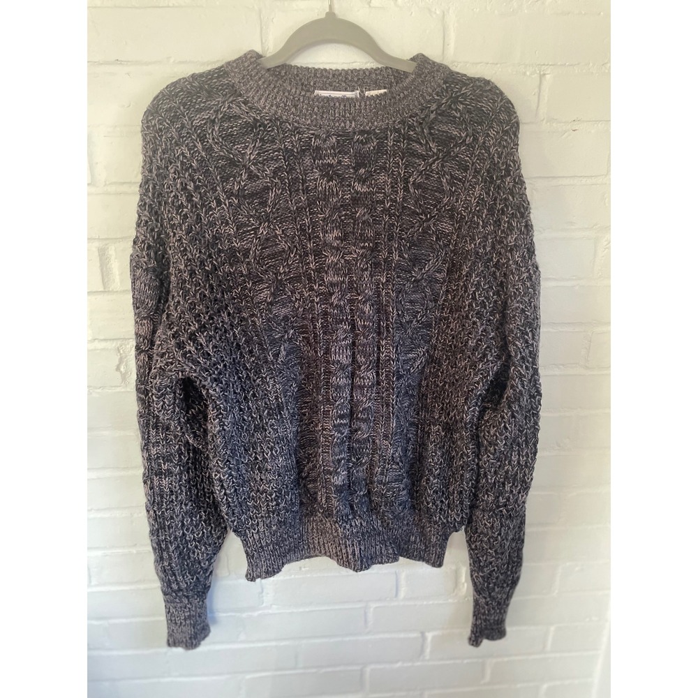 Vintage 90's TimberTrail Men's Chunky Knit‎ Sweater Cable Knit Pullover Size L